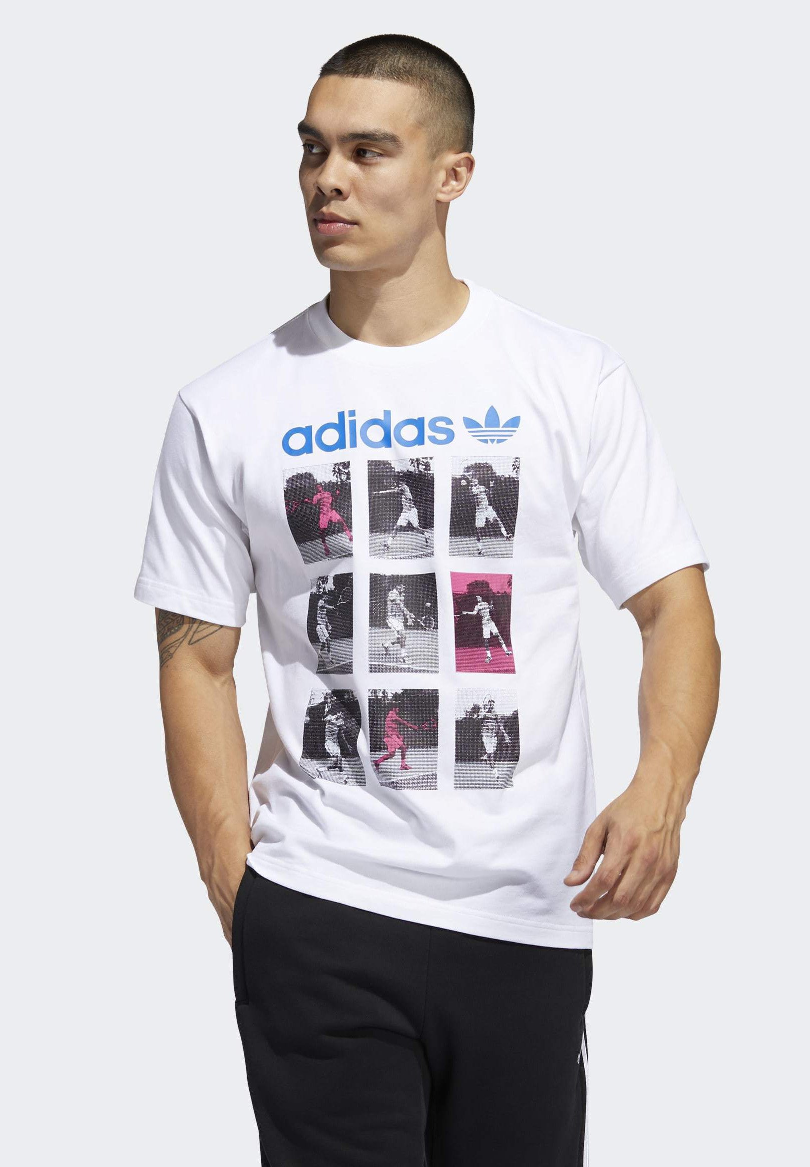 adidas Originals VINTAGE SPORT CARD T SHIRT T Shirt print Shirts von adidas Originals: Jetzt bis zu −55% | Stylight
