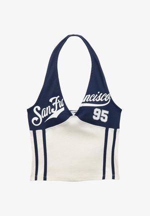 Koton HALTER NECK TANK - Débardeur - beige