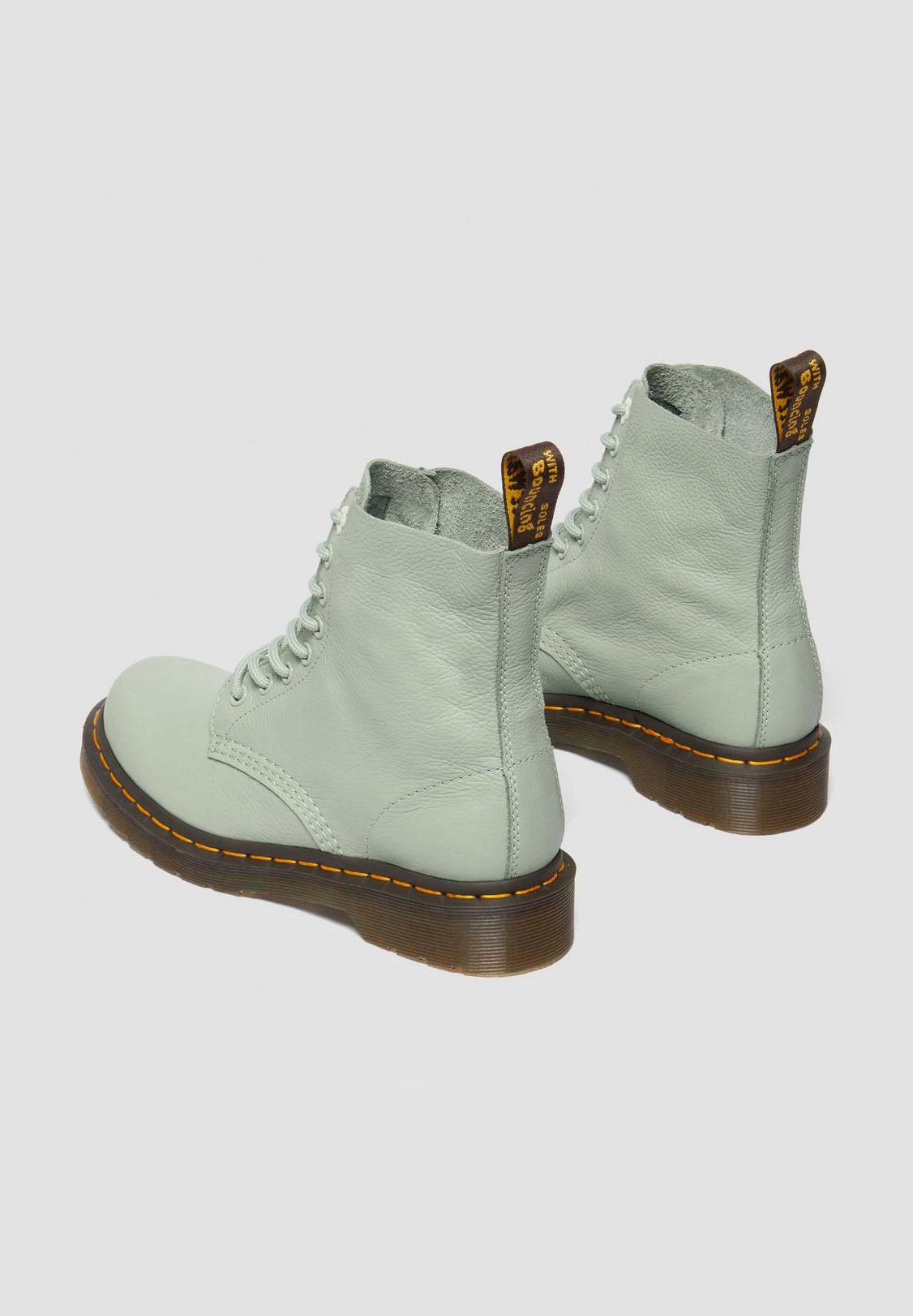 Green Platform Dr Martens Jadon Vintage In Green Martens