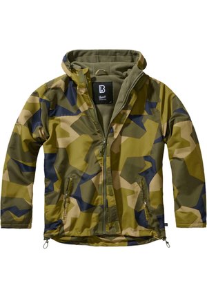 BREAKER FRONTZIP - Kerge jope - swedish camo