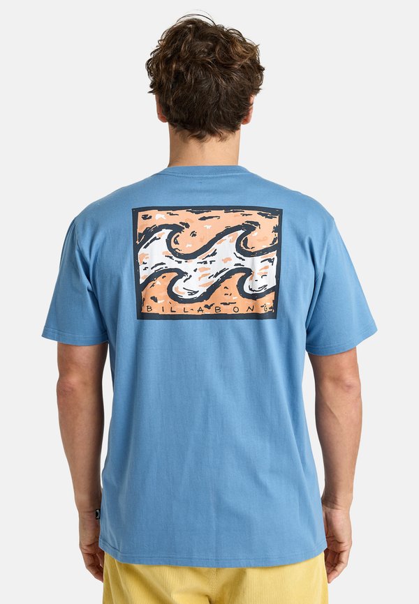 CRAYON WAVE - SHORT-SLEEVE SCREEN TEE - Print T-shirt