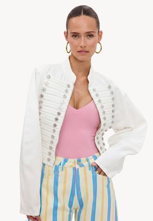 LOAVIES, CHERISH YOU - Veste en jean - white   denim