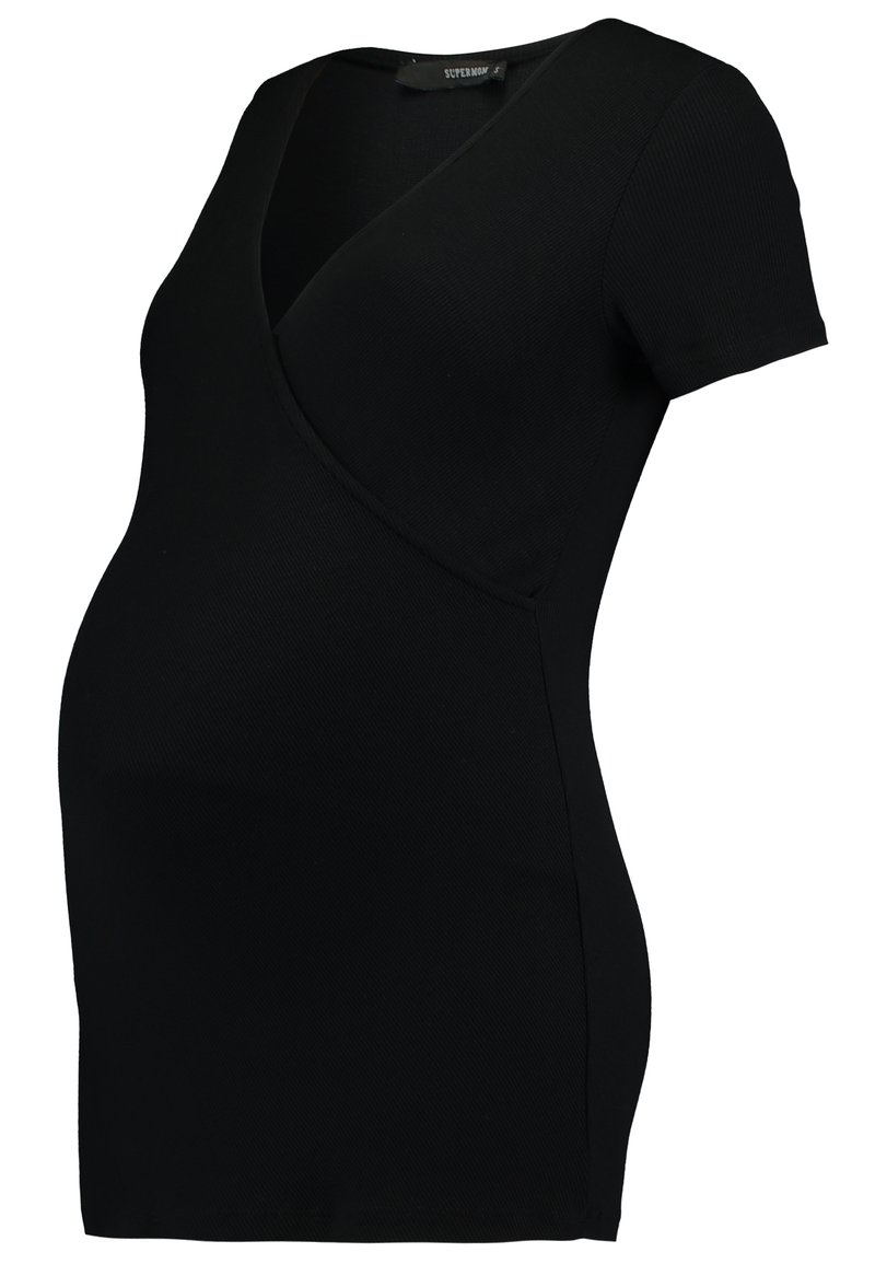 Supermom T-shirt basic zwart