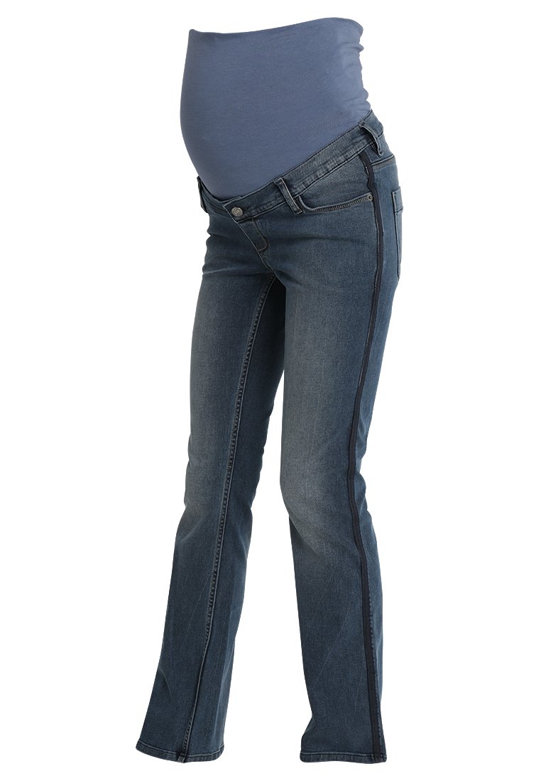Esprit Maternity Bootcut jeans donkerblauw