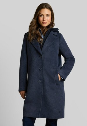 TOM TAILOR, Classic coat - sky captain blue melange