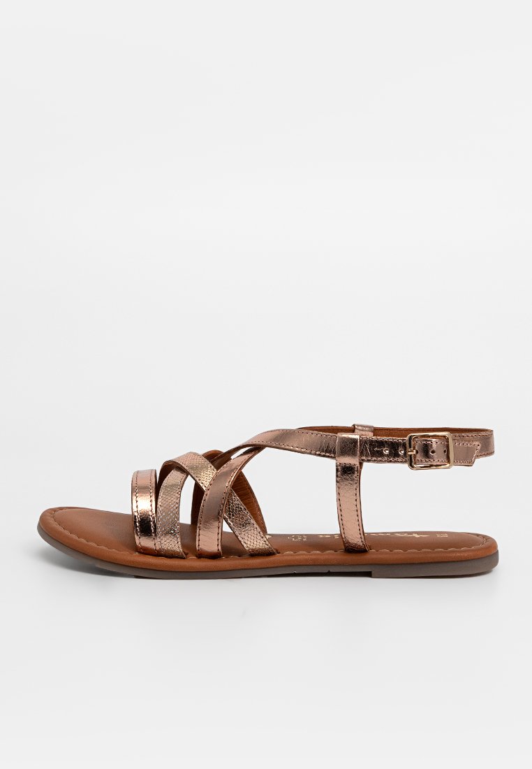 tamaris Sandalen roségoudkleurig