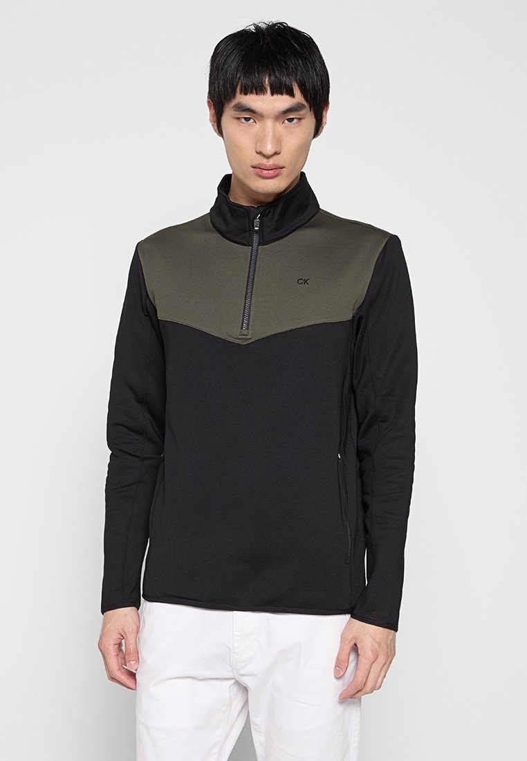 Calvin Klein Golf Sweater kaki Calvin Klein Golf Sweater kaki