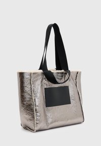 AllSaints IZZY SHEARLING - Shopping bag - taupe