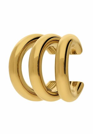 Lucardi, EARRINGS - STAHL NO - Boucle d'oreille individuelle - gold-coloured no stone