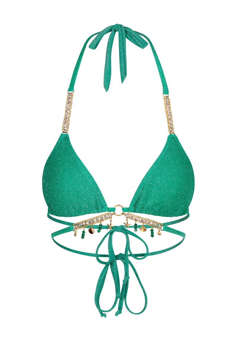 Moda Minx - Góra od bikini/zielony - Zalando.pl
