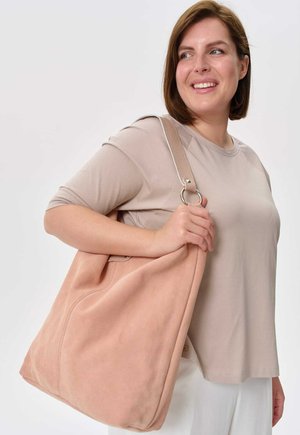 blue shadow, P. RÓŻ - Tote bag - pink