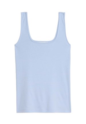 Marks & Spencer SQUARE NECK  - Top - blue