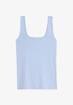 Marks & Spencer SQUARE NECK  - Top - blue