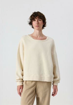 American Vintage, SWEAT FEMME COJTOWN - Sweatshirt - ecru