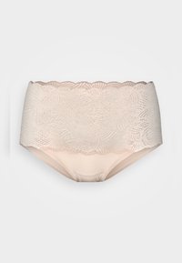 HIGH WAIST BRIEF  - Briefs - golden beige