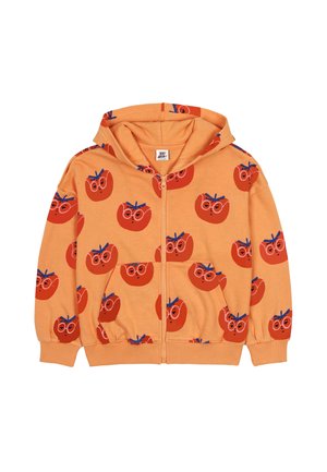 TOMATO ZIP-UP UNISEX - Felpa con zip - orange