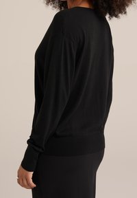 WE Fashion Strickpullover - black