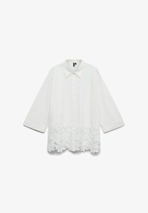 Vero Moda Curve, SHIRT VMCRITTA SHIRT - Chemisier - snow white