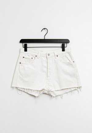 Denimshorts - white