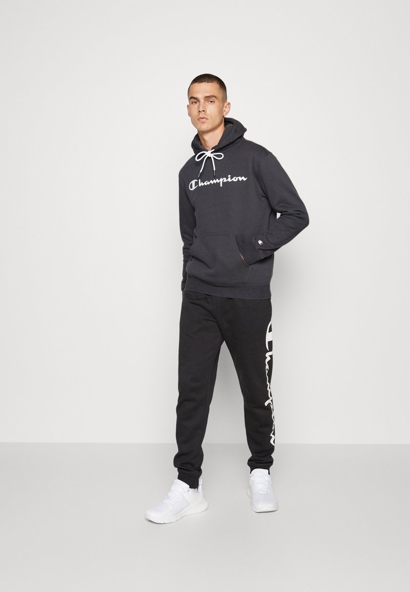 Champion HOODED - Hoodie - grey/black - Zalando.de