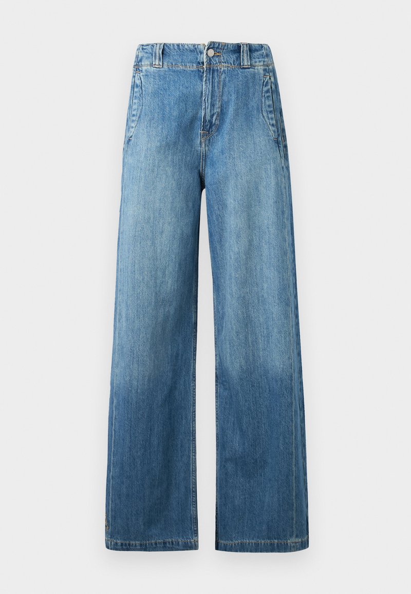 Pepe Jeans Wide leg blauw denim/bluedenim