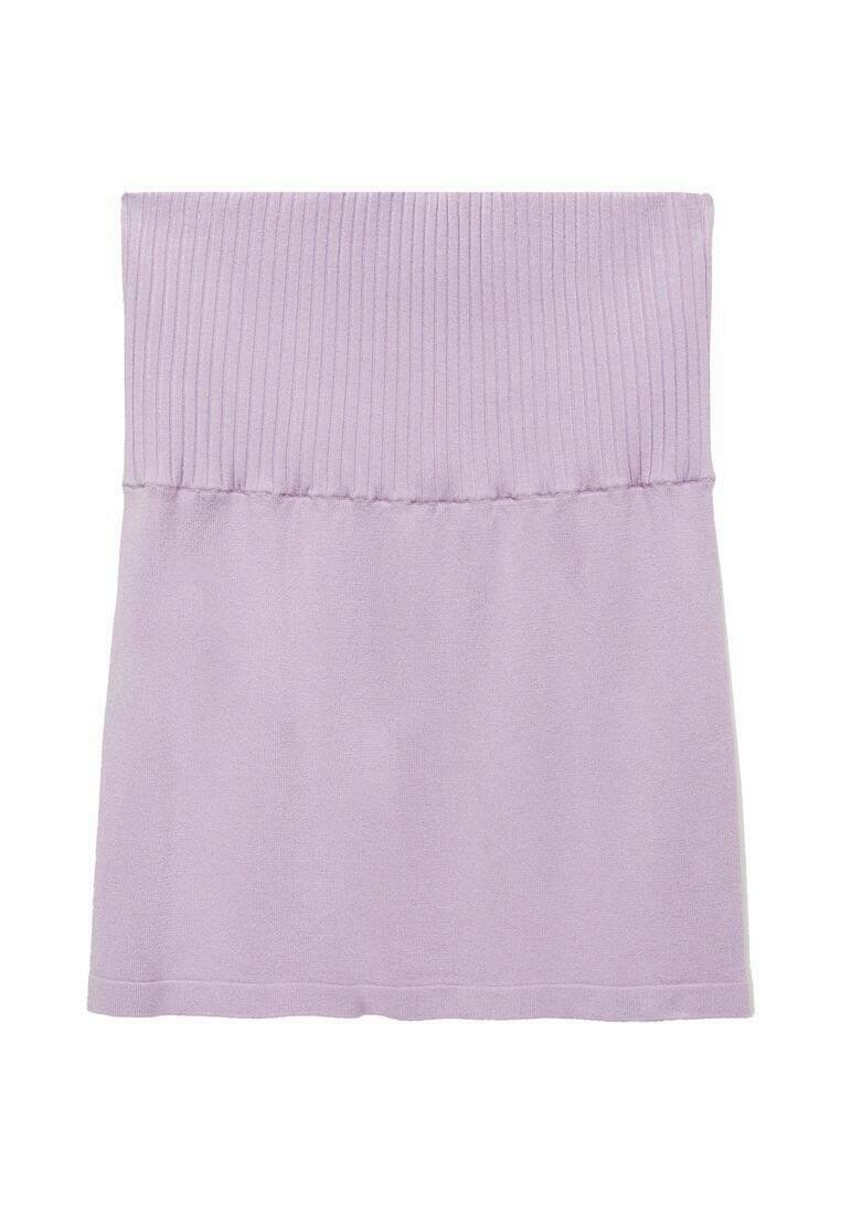 Mango Minirok paars Mango Minirok paars