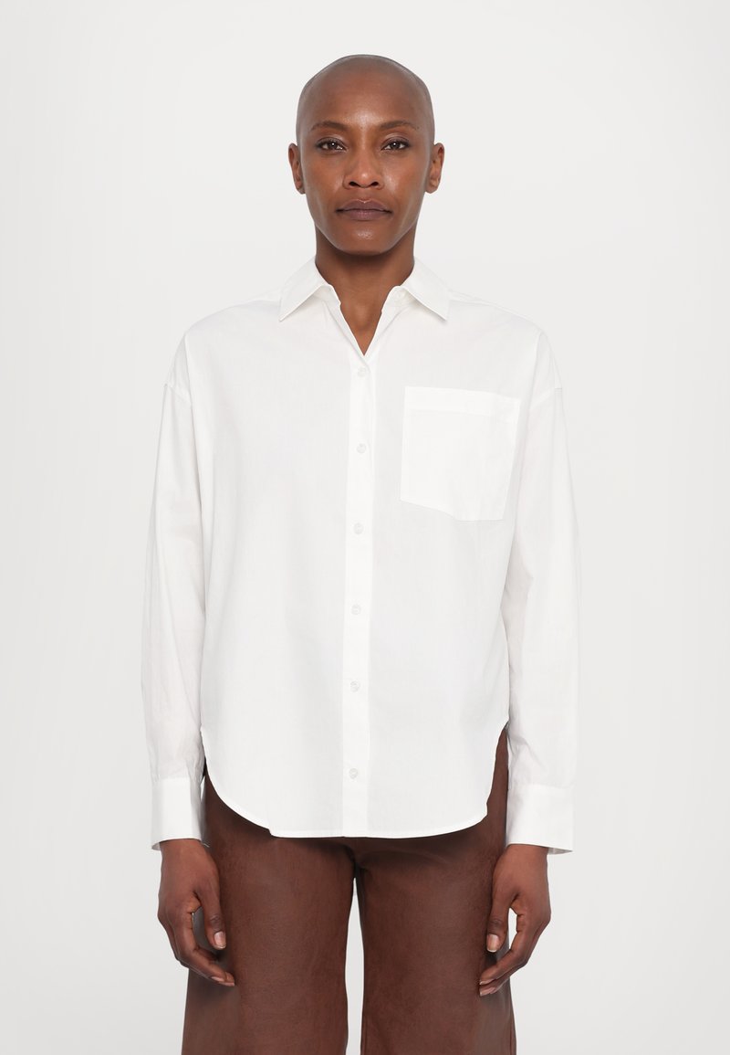 DESIGNERS REMIX - CLAIRE SHIRT - Skjortebluse - cream, Forstørre