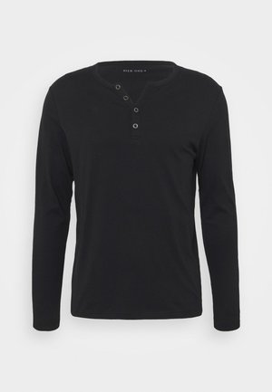 Pier One Tops ar garām piedurknēm - black