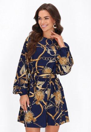 Nappali ruha - navy multicolor