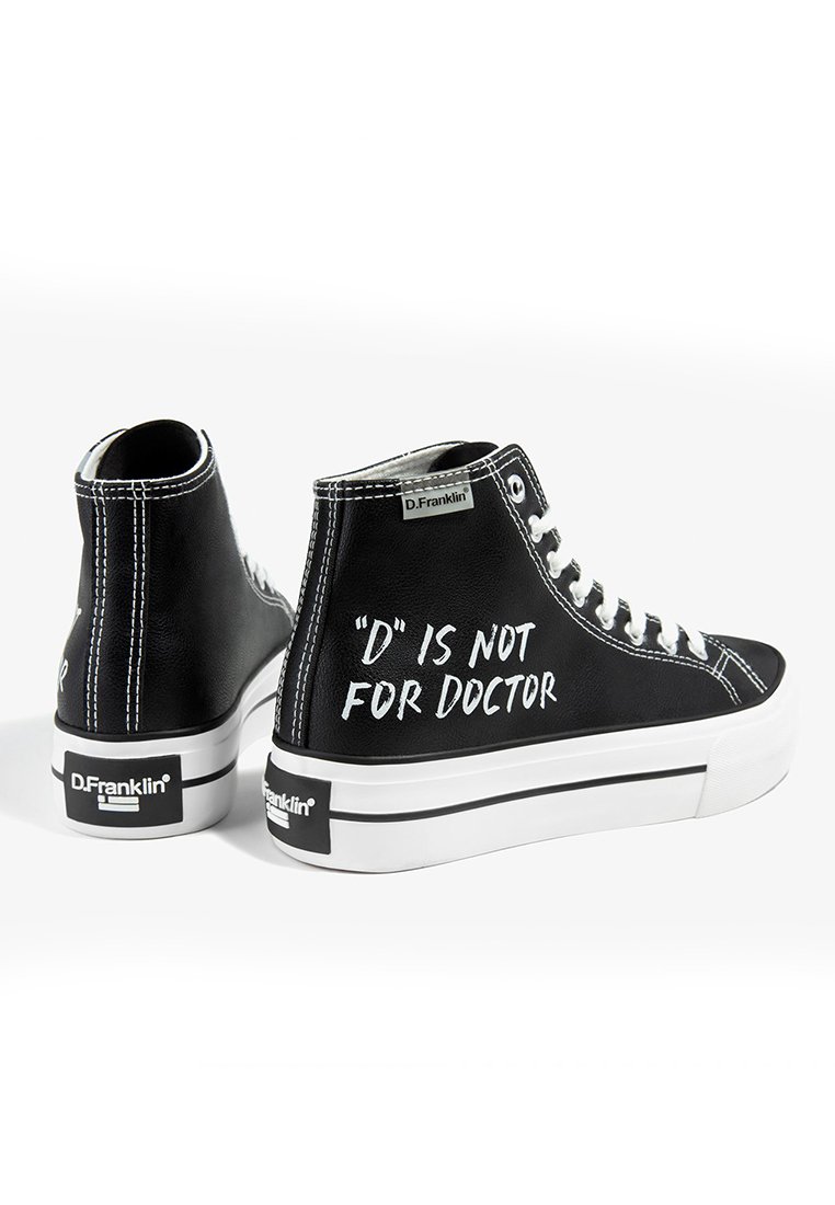 D.Franklin ONE WAY D - Zapatillas altas - black/negro - Zalando.es