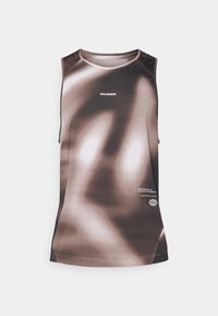 SHKOUT CORE TANK - Topper - coffee bean/iron