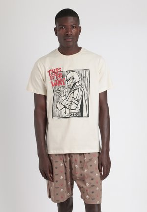 MANGA CORTA CUT SET - Conjunto de pijama - crudo