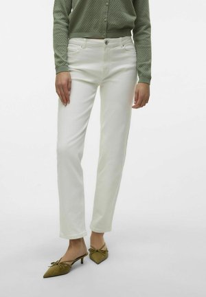 VMKYLA MID RISE - Karcsúsított farmerek - bright white