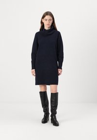 BOSS - FALIBIA - Robe pull - navy Image miniature 1