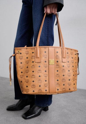 MCM LIZ  - Borsa a mano - cognac