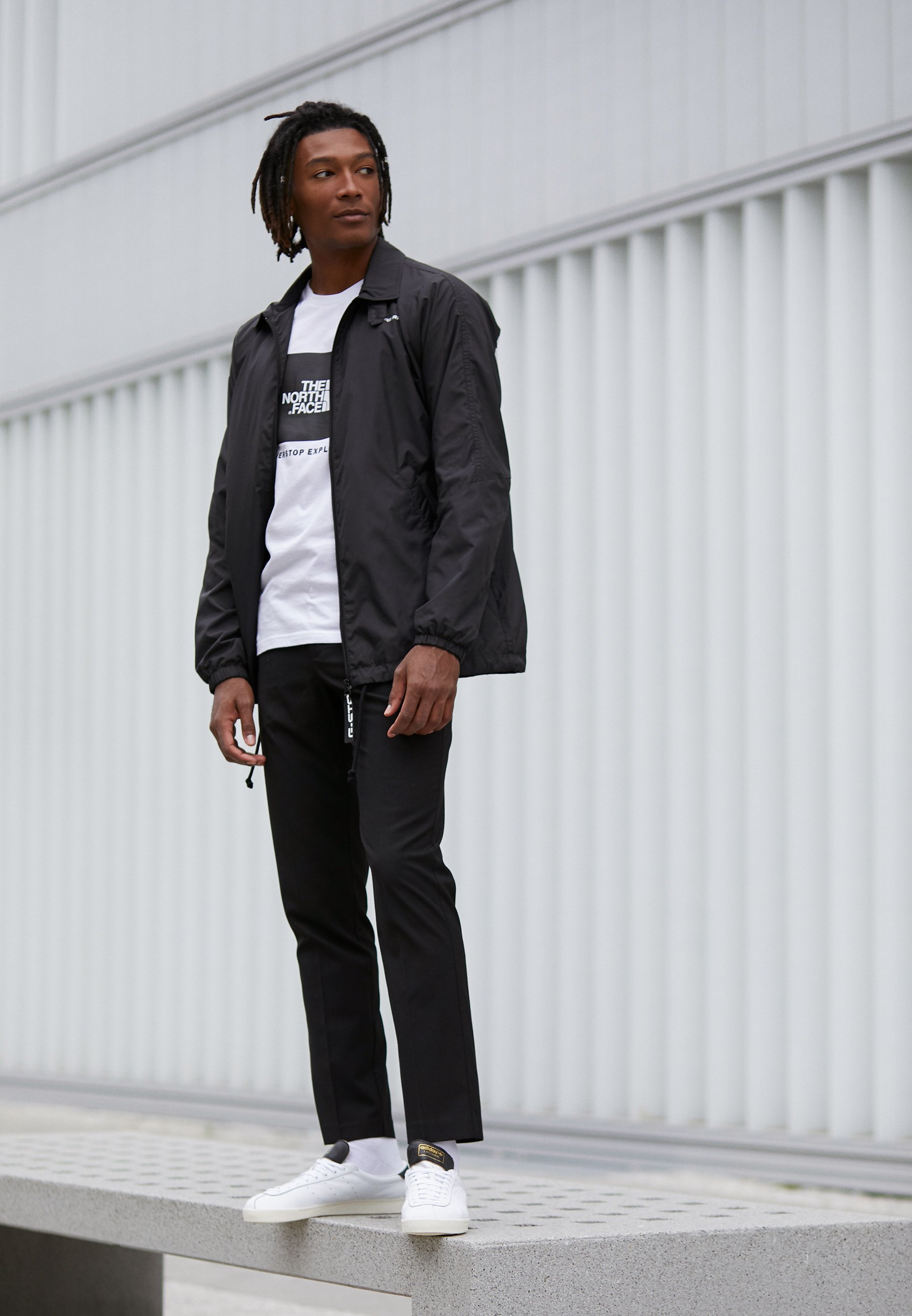 adidas Originals LACOMBE - Sneakers laag - footwear white/core black/core  white/wit - Zalando.be