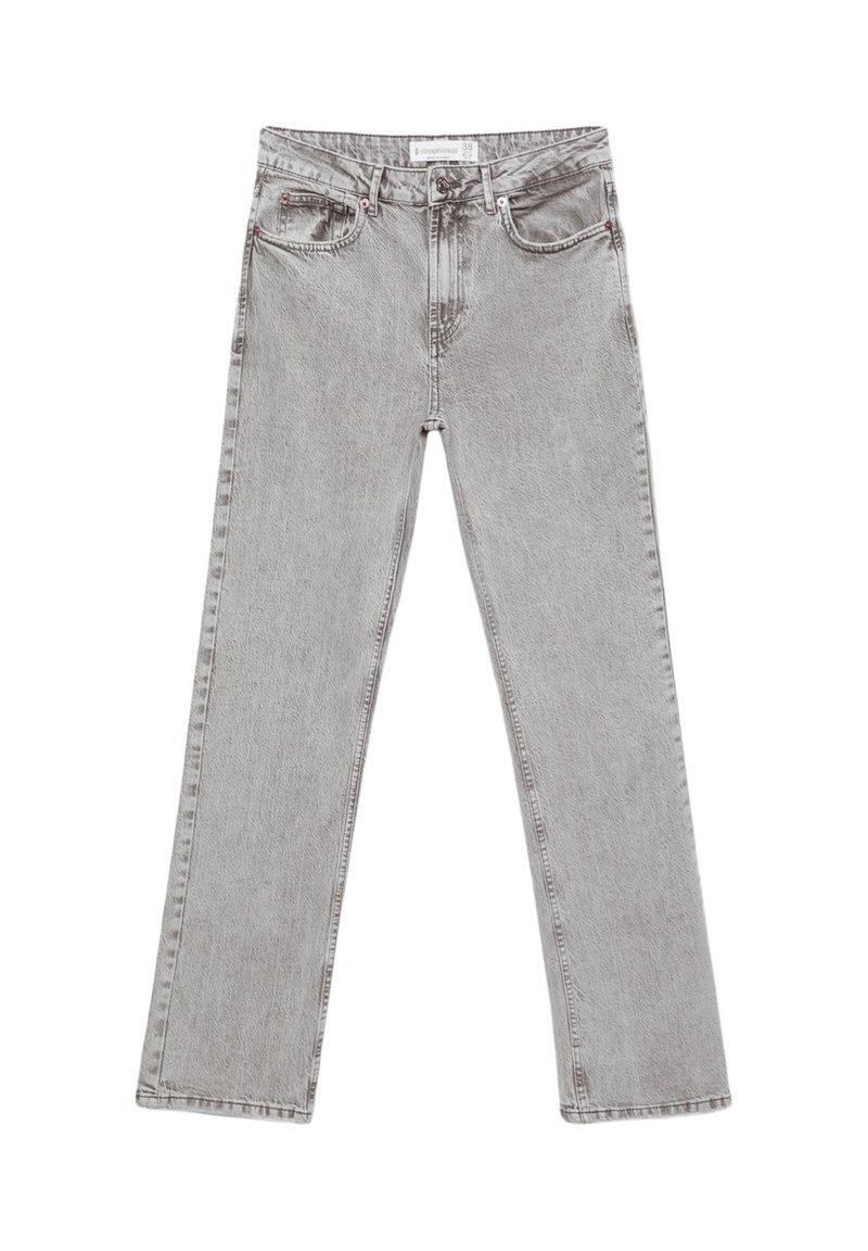 Stradivarius D98 Jeans a sigaretta grey denim/grigio denim