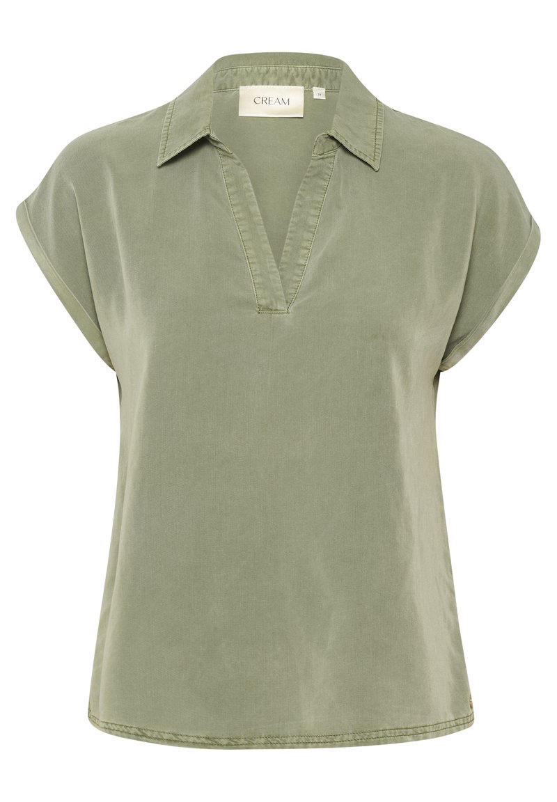 Cream Blouse groen