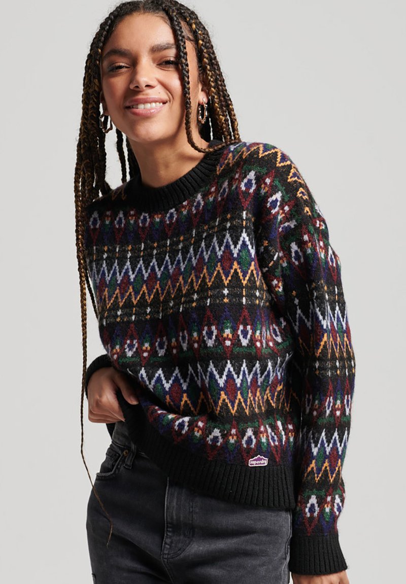 Berretto Superdry Vintage Fairisle Senior: Il Tocco Caldo Che Cercavi Per L'inverno
