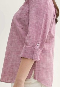 TOM TAILOR STRUKTURIERTE  - Hemdbluse - pink velvet