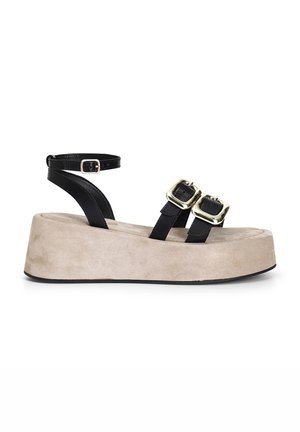CAFèNOIR Korkeakorkoiset sandaalit - black