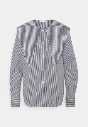 SMILLA BIG COLLAR SHIRT - Blouse - cream/black