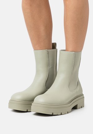 Even&Odd, Bottines à plateau - green