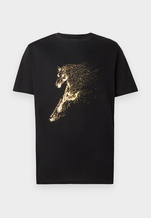 UNISEX - Marškinėliai su spaudiniu - black