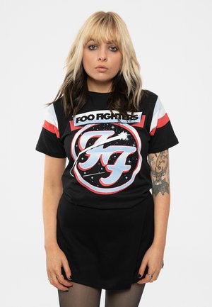 Paradiso Clothing FOO FIGHTERS COMET  RINGER - Print T-shirt - black