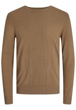 Pull Jack & Jones Jjeemil - Col Rond, Manches Longues, Coton Mélange, Regular Fit