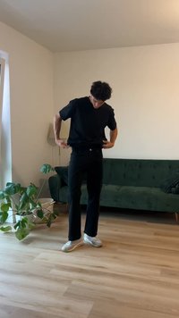 Burocs FLARED OPEN HEM - Široke kavbojke - grey