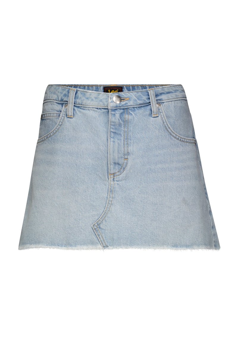 Lee Minirok lichtblauw denim Lee Minirok lichtblauw denim