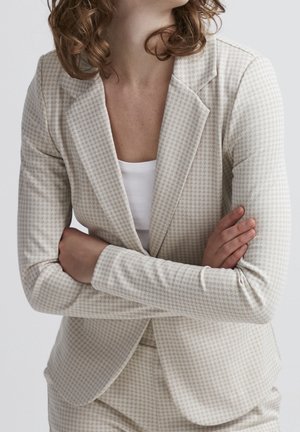 Blazer - mottled beige