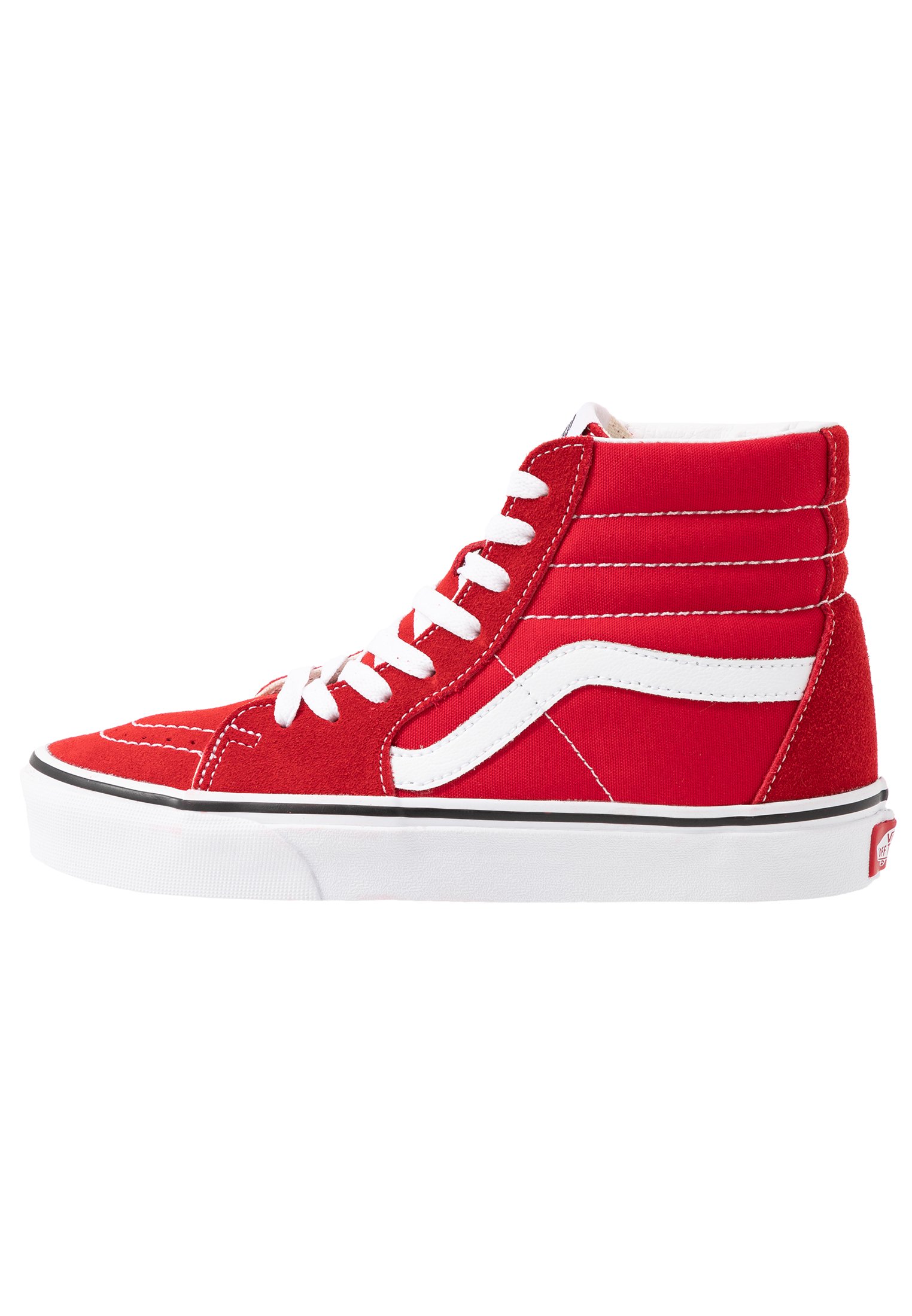 vans high red